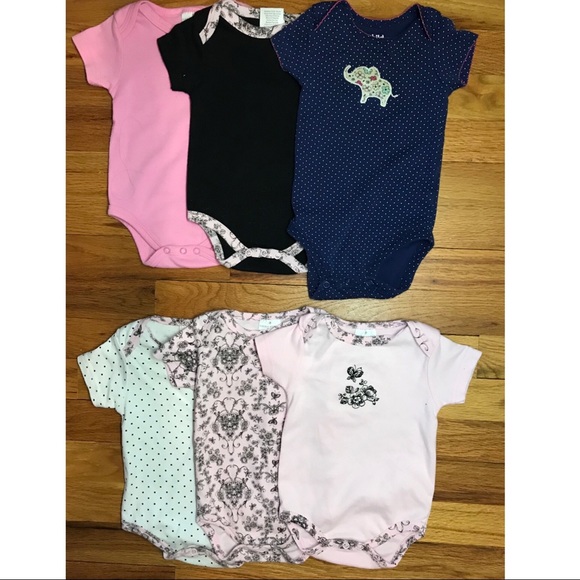 Laura Ashley Other - 6 Piece Lot Bodysuits / Onesies for Baby Girl